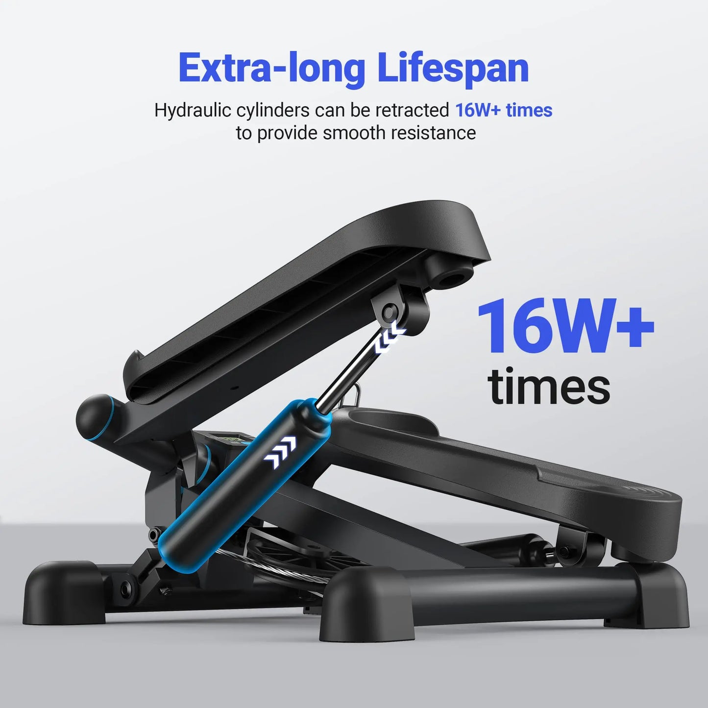 Mini Stepper with Resistance Band