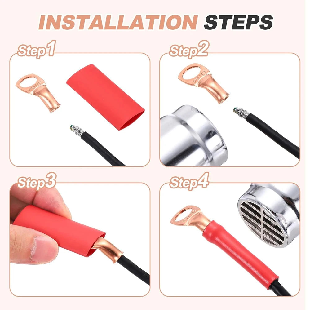 Copper Ring Terminal Lugs