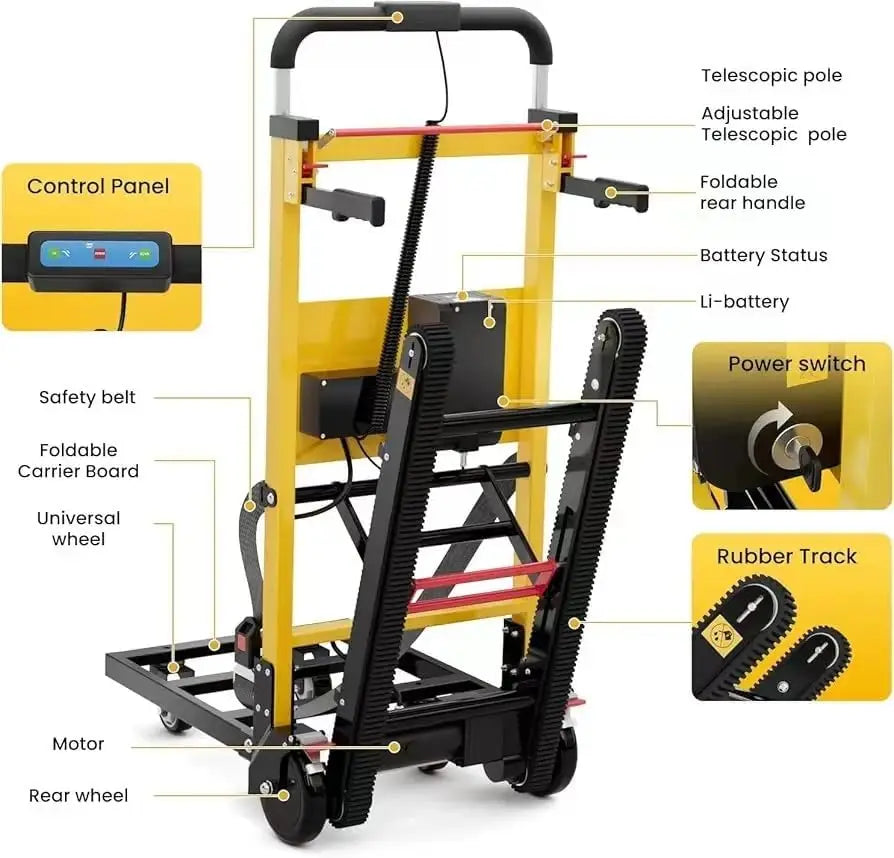 Electric Stair Climbing Hand Truck