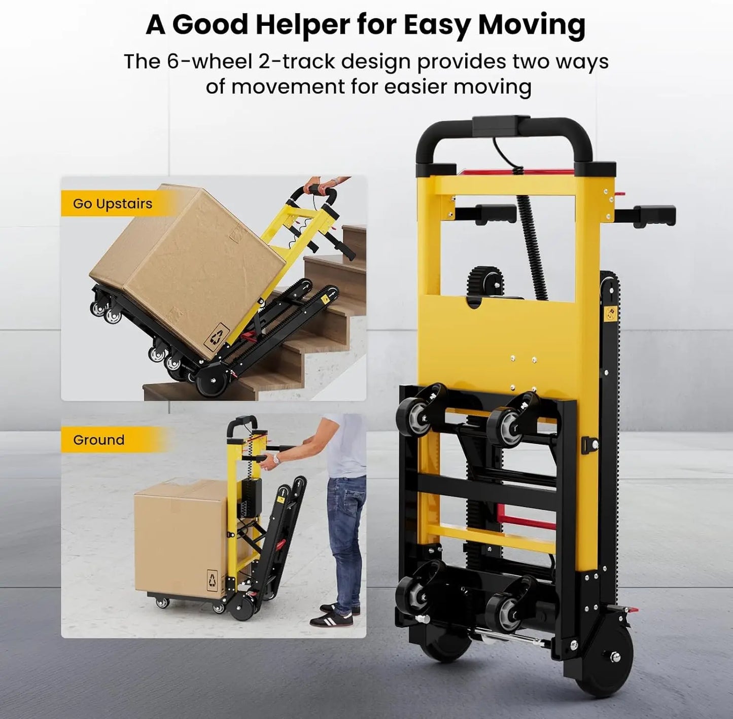 Electric Stair Climbing Hand Truck