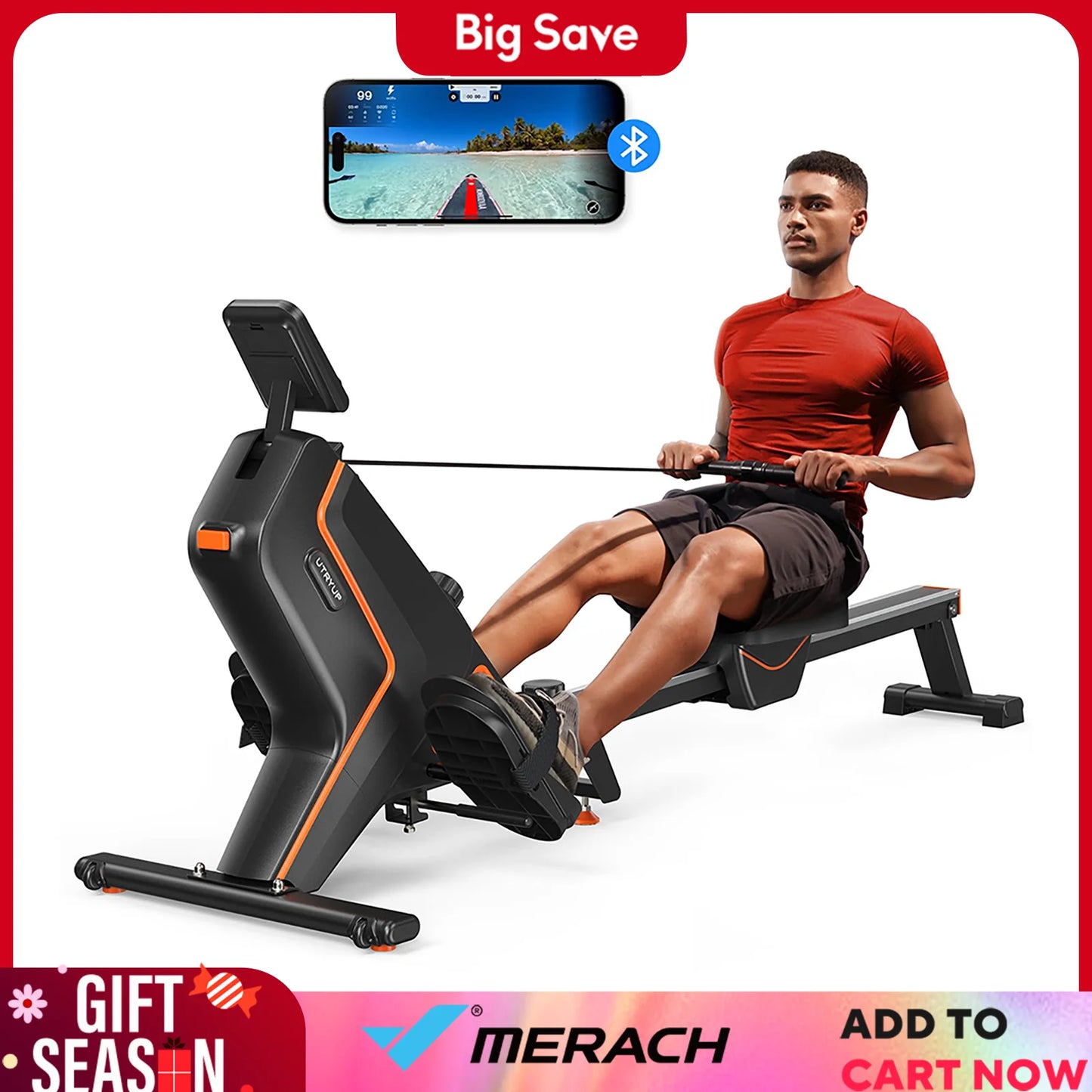 Magnetic Rowing Machine