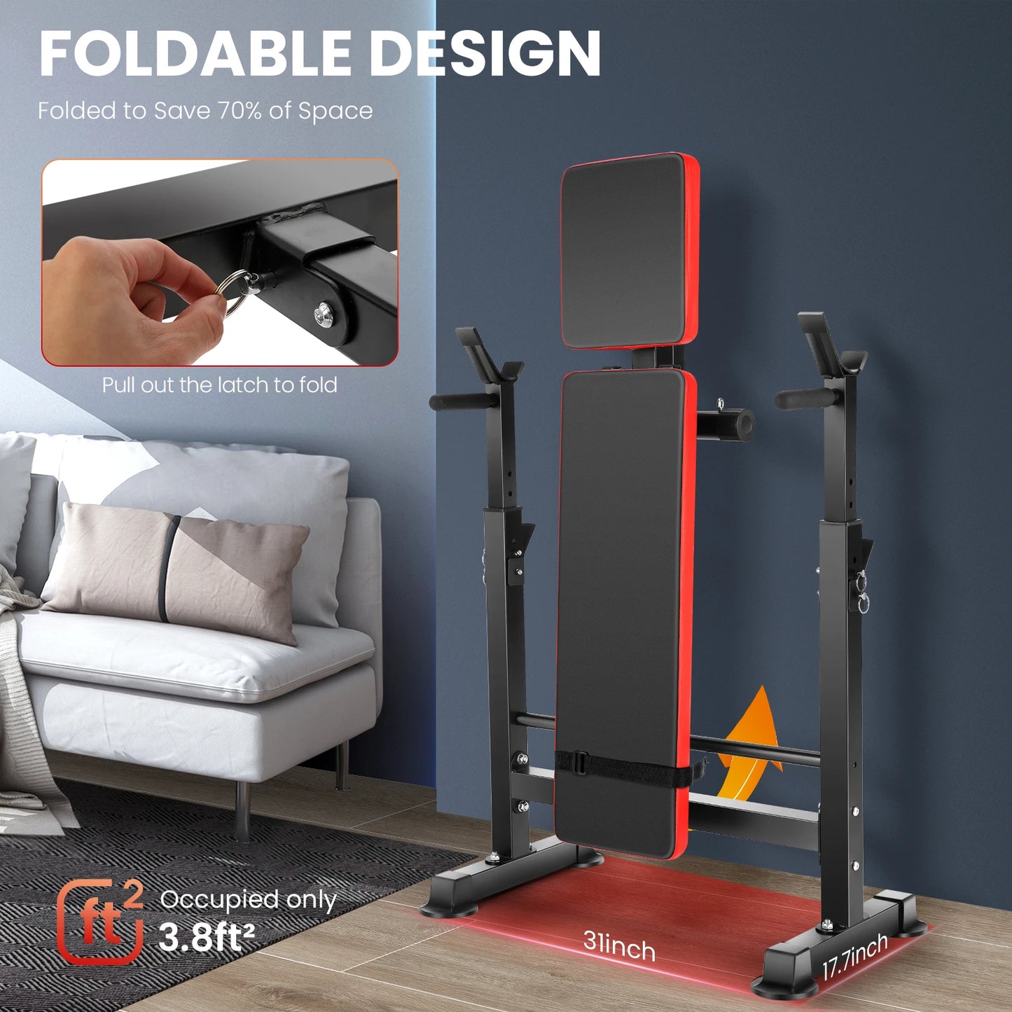 Weight Bench Set without weights