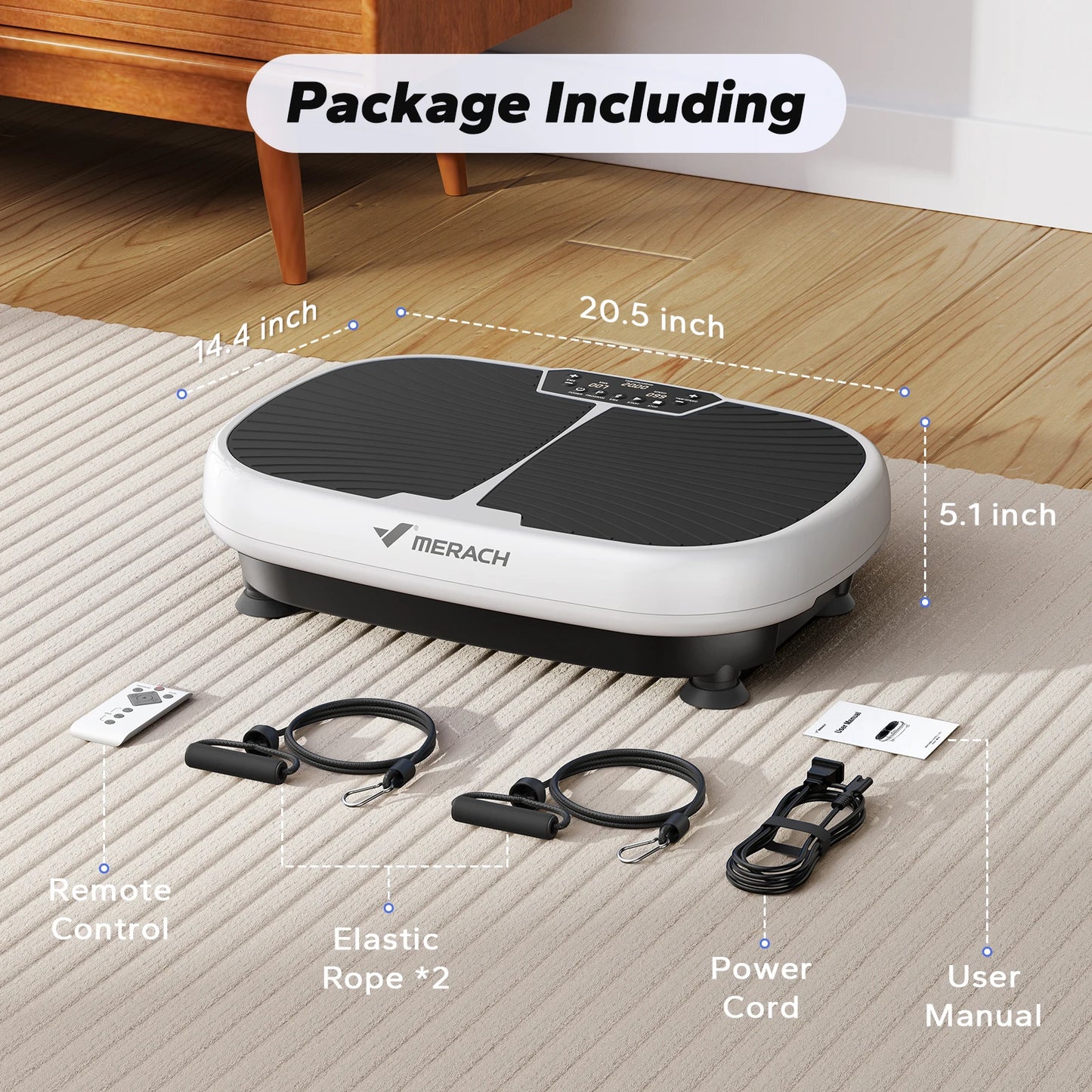 Vibration Plate Exercise Machine for Lymphatic Circulation