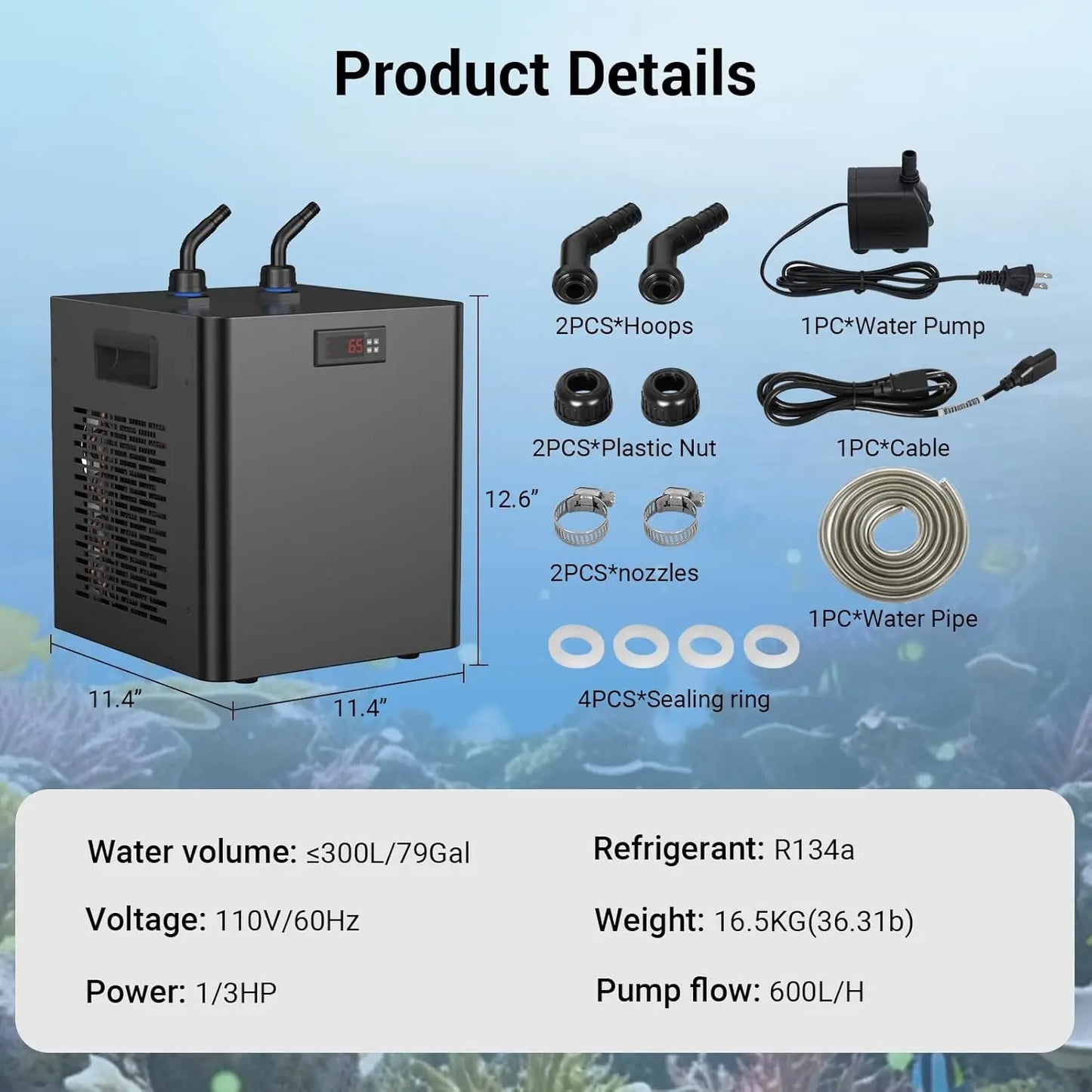 Chiller for Fish Tank 79 Gallon