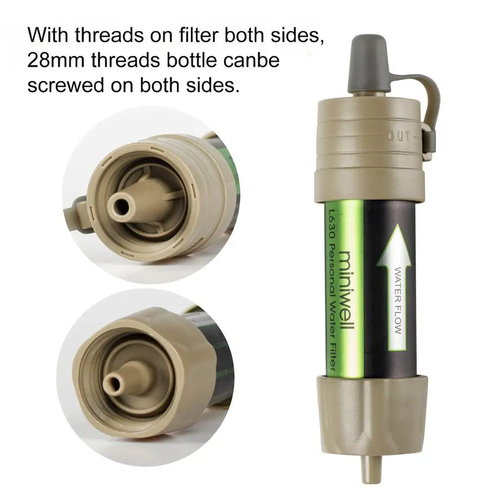 Camping Water Filter Straw for Survival