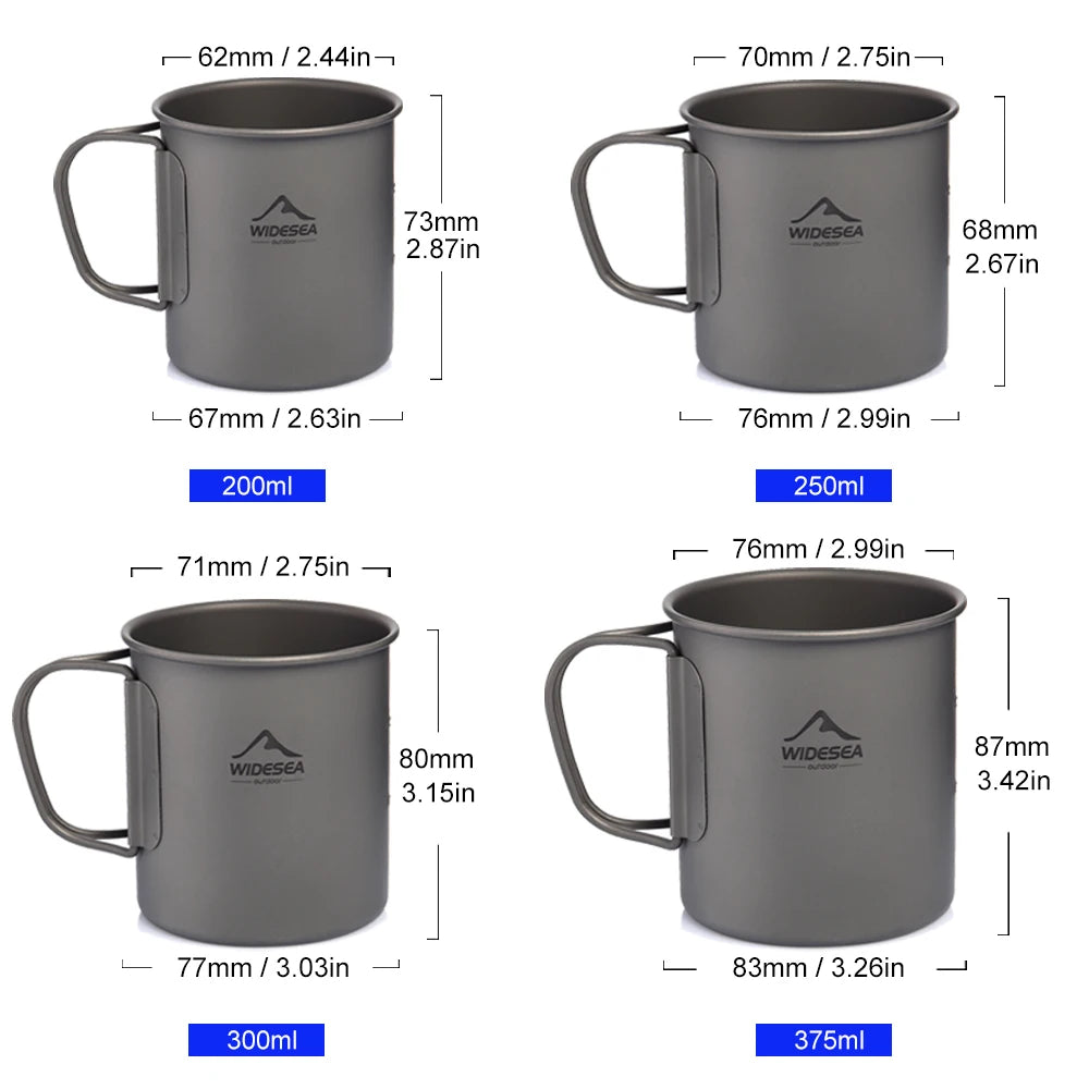 Titanium Camping Cup