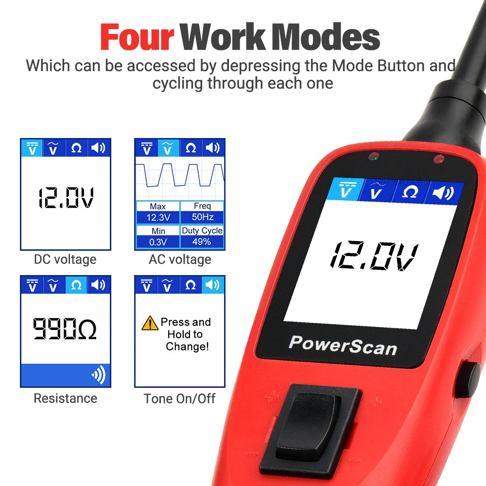 12V 24V Electrical System Auto Circuit Tester