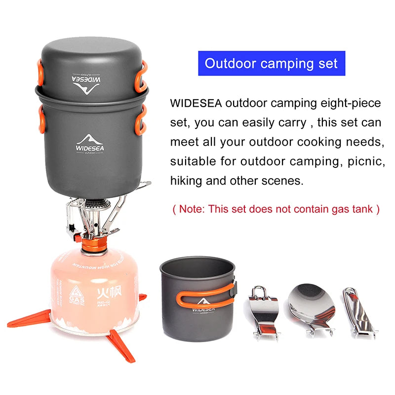 Camping Cookware Tableware Equipment