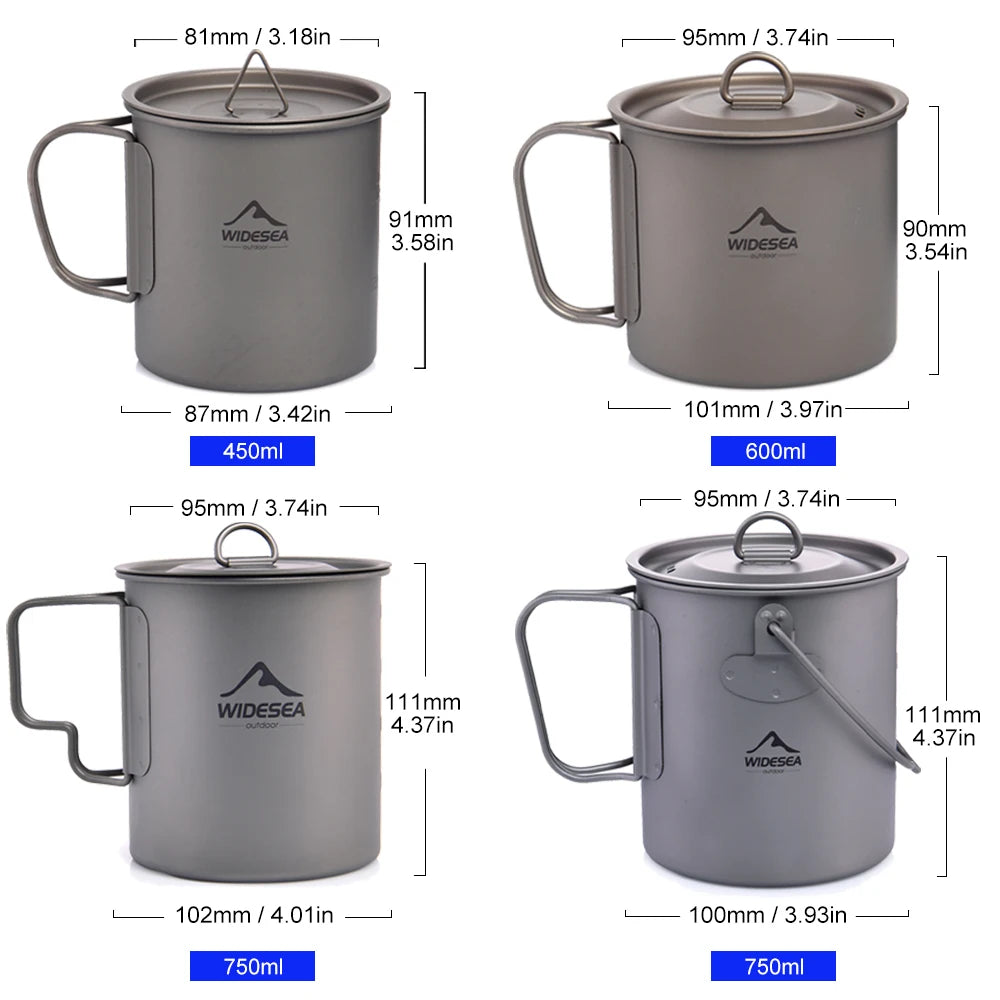 Titanium Camping Cup