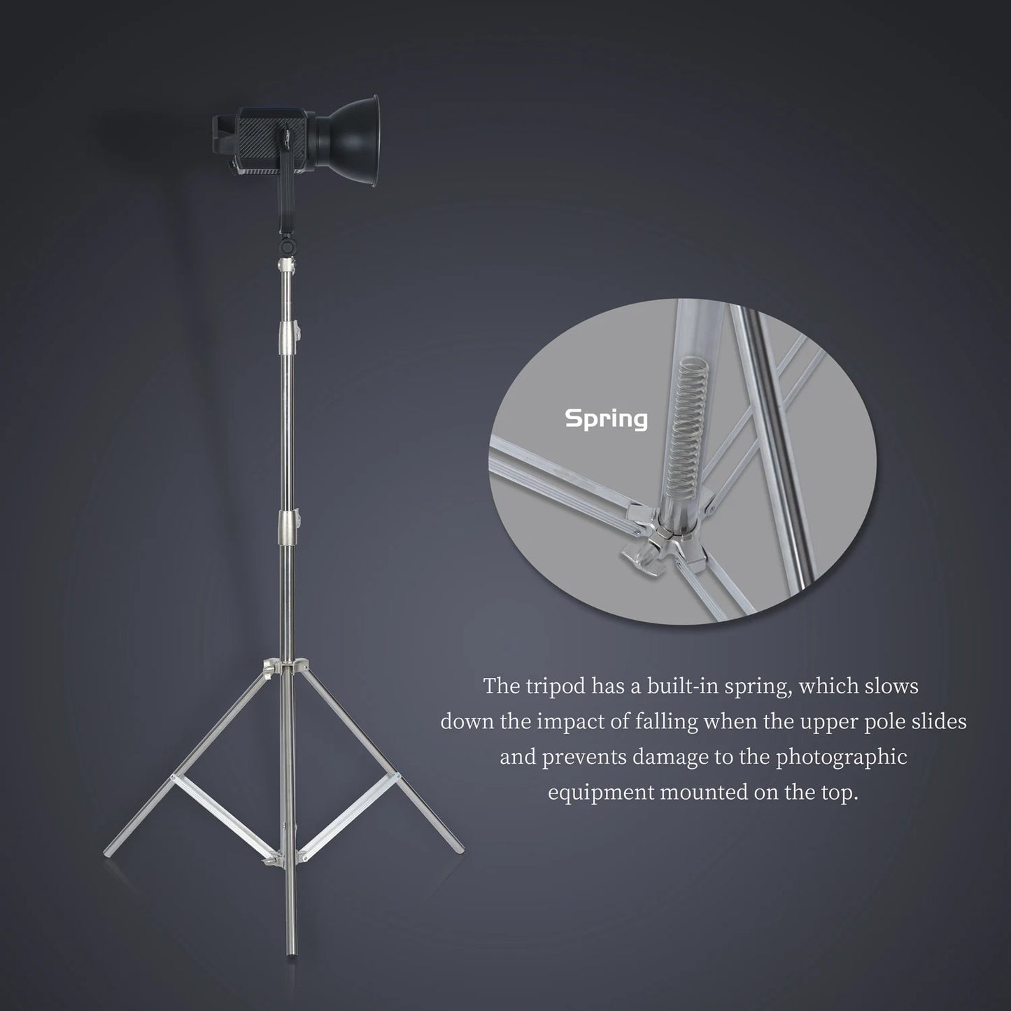 Stainless Steel Light Stand