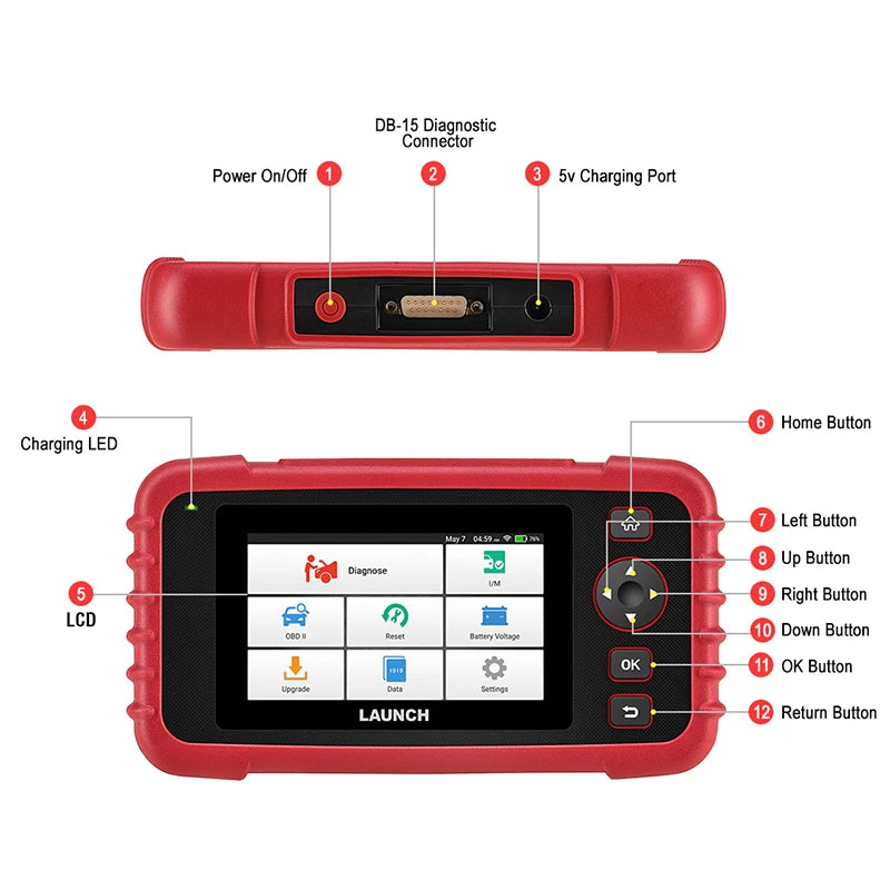 OBD2 Scanner Automotive Diagnostic Tool