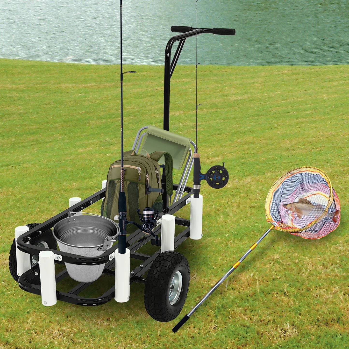 Beach Fishing Cart