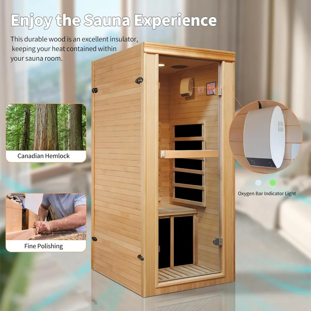 Personal sauna room