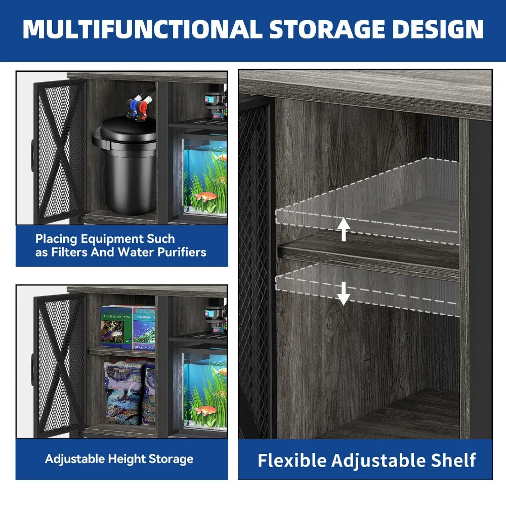 55-75 Gallon Metal Aquarium Stand