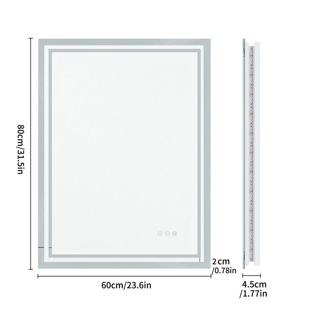 LED Bathroom Mirror 3 Size