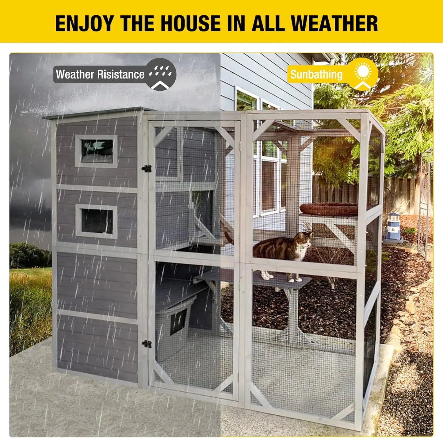 Catio 4 Tiers Cat Enclosures