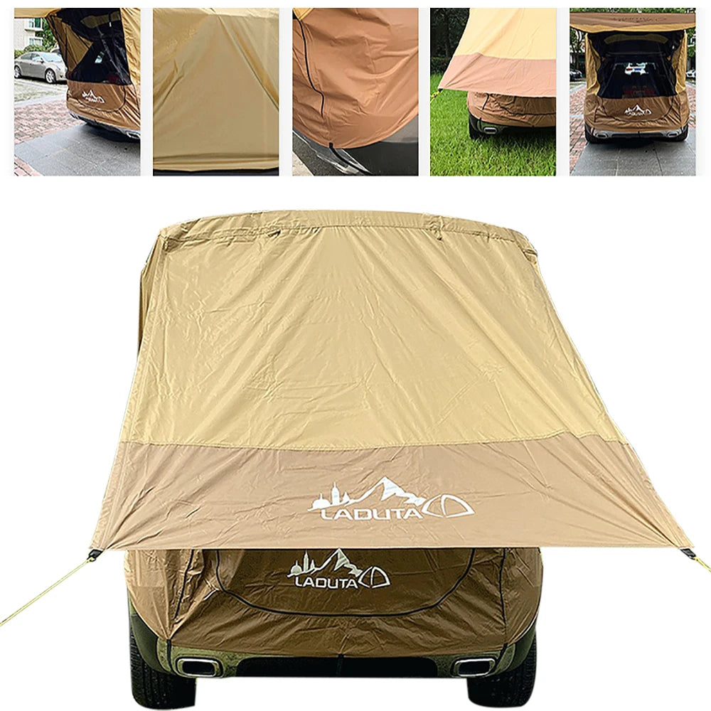 Outdoor Camping Car Tailgate Awning Tent