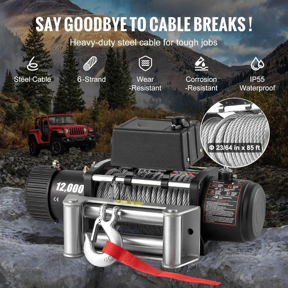 Truck Winch 12000lbs Electric