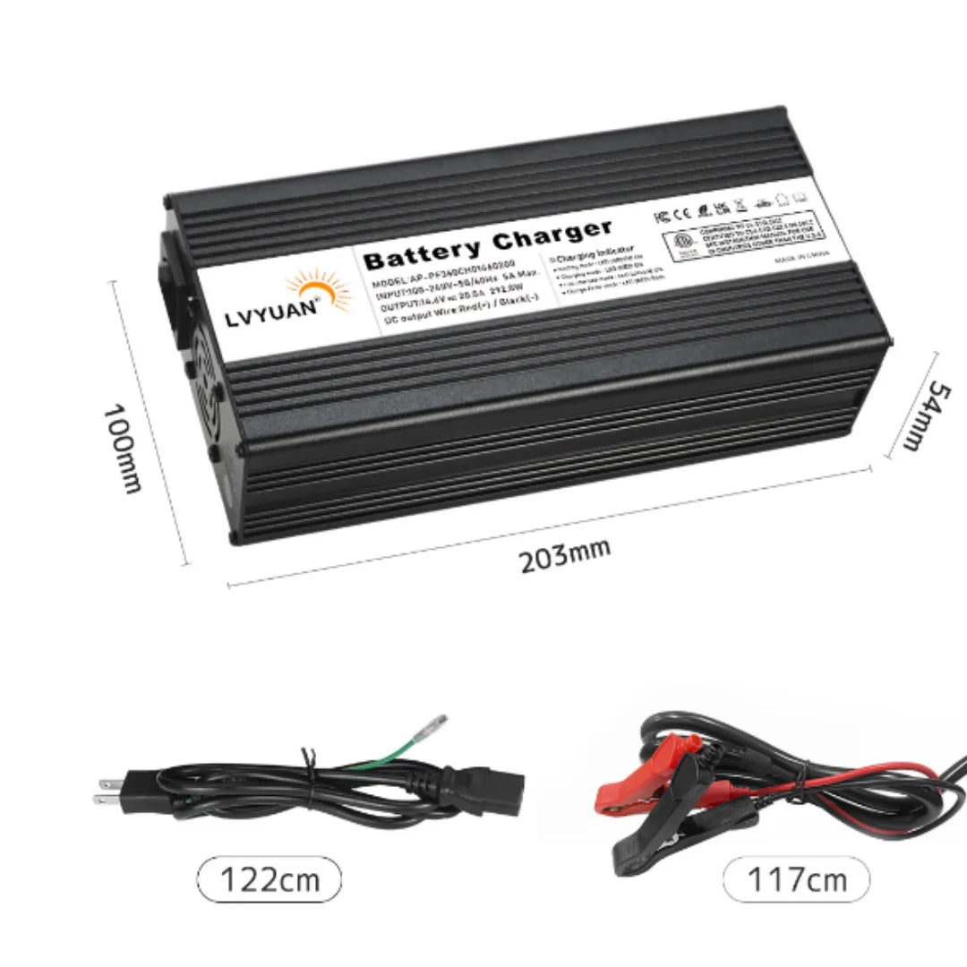 Auto DC12V 24V Battery Charger