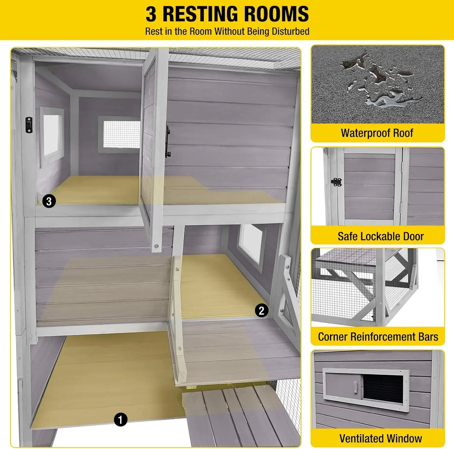 Catio 4 Tiers Cat Enclosures