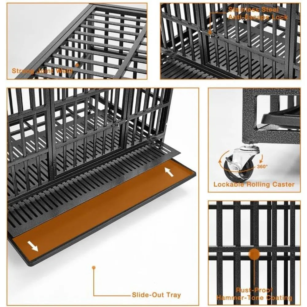 48 Inch Dog Crate Steel
