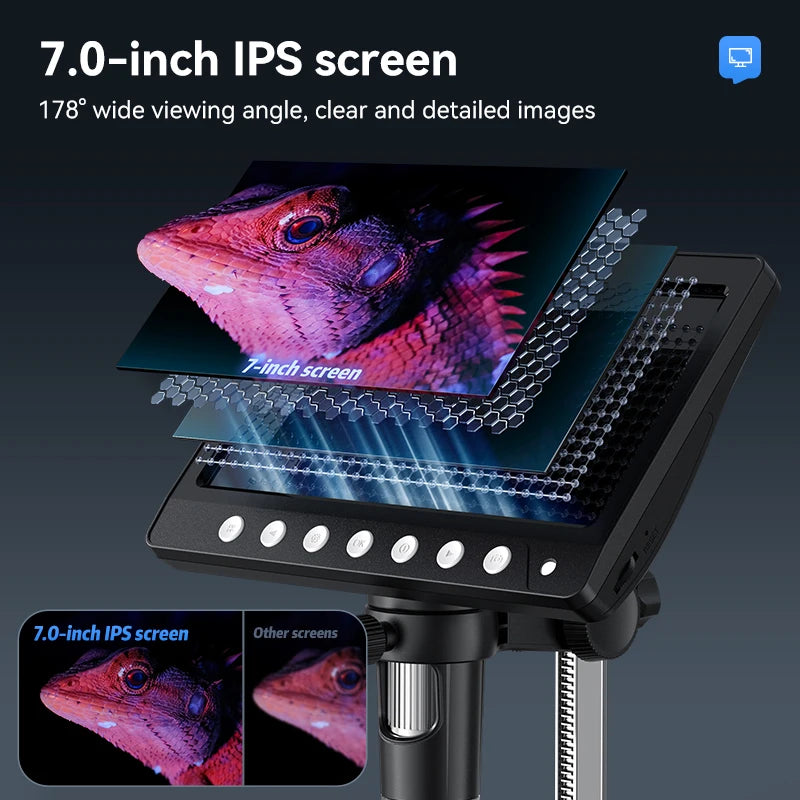 5MP 7'' Digital Microscope