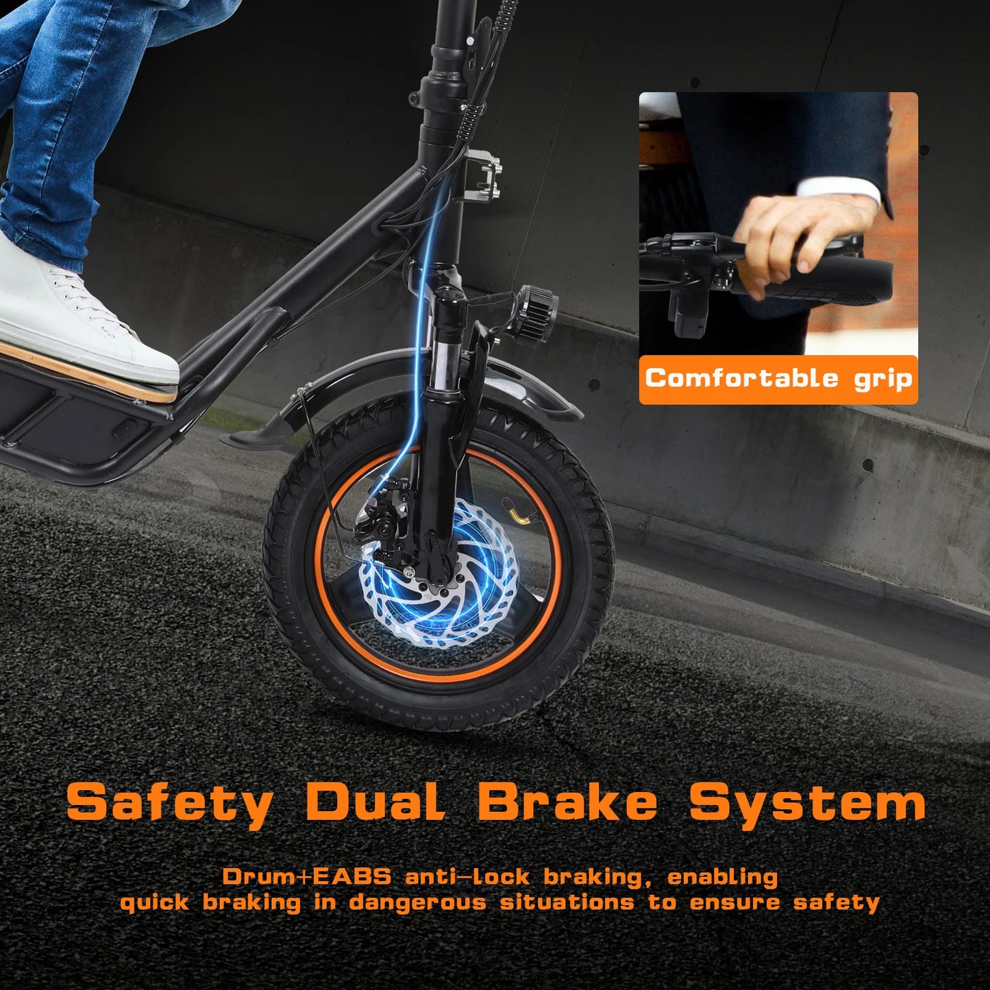 Electric Scooter with Seat