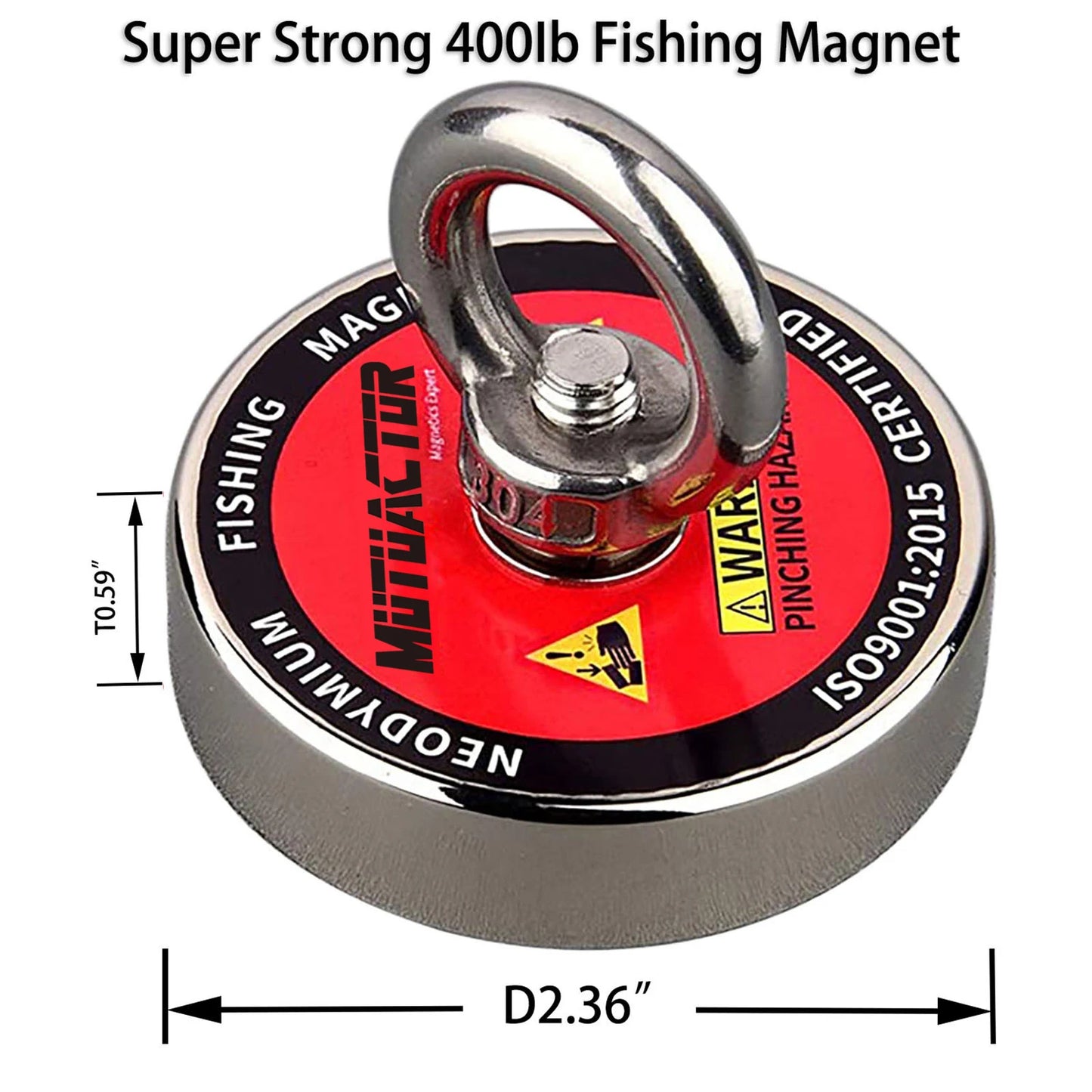 Retrieval Magnet Kit 400lb