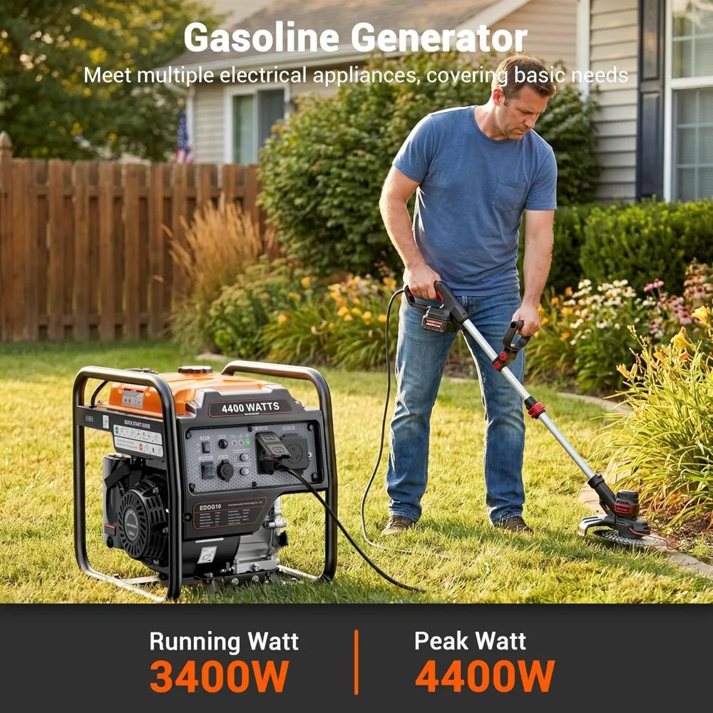 4400 Watt Inverter Generator, Gas Powered