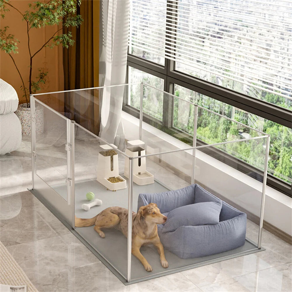 Heavy Duty Large Acrylic Dog Playpen