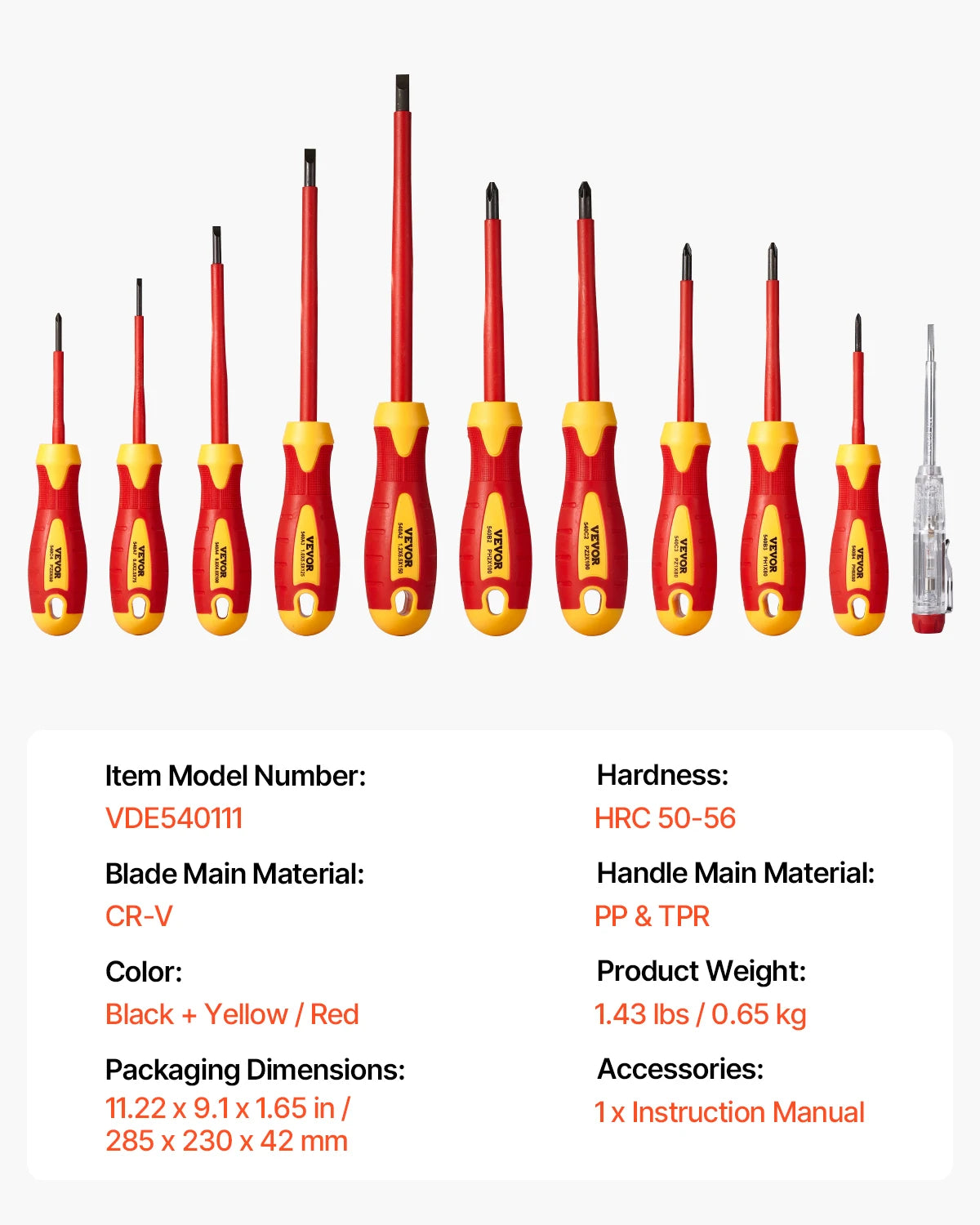 Insulated Screwdriver Set