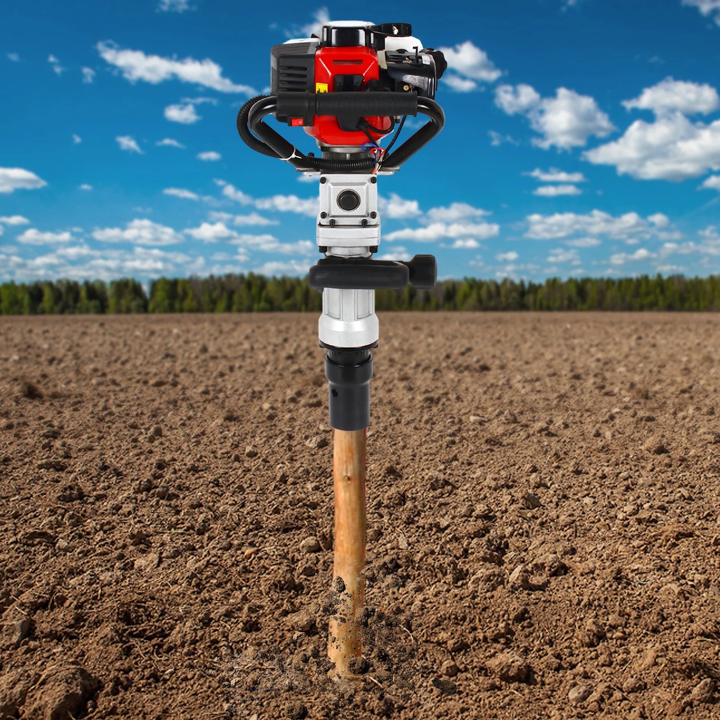 Gas Powered T Fence Post Driver