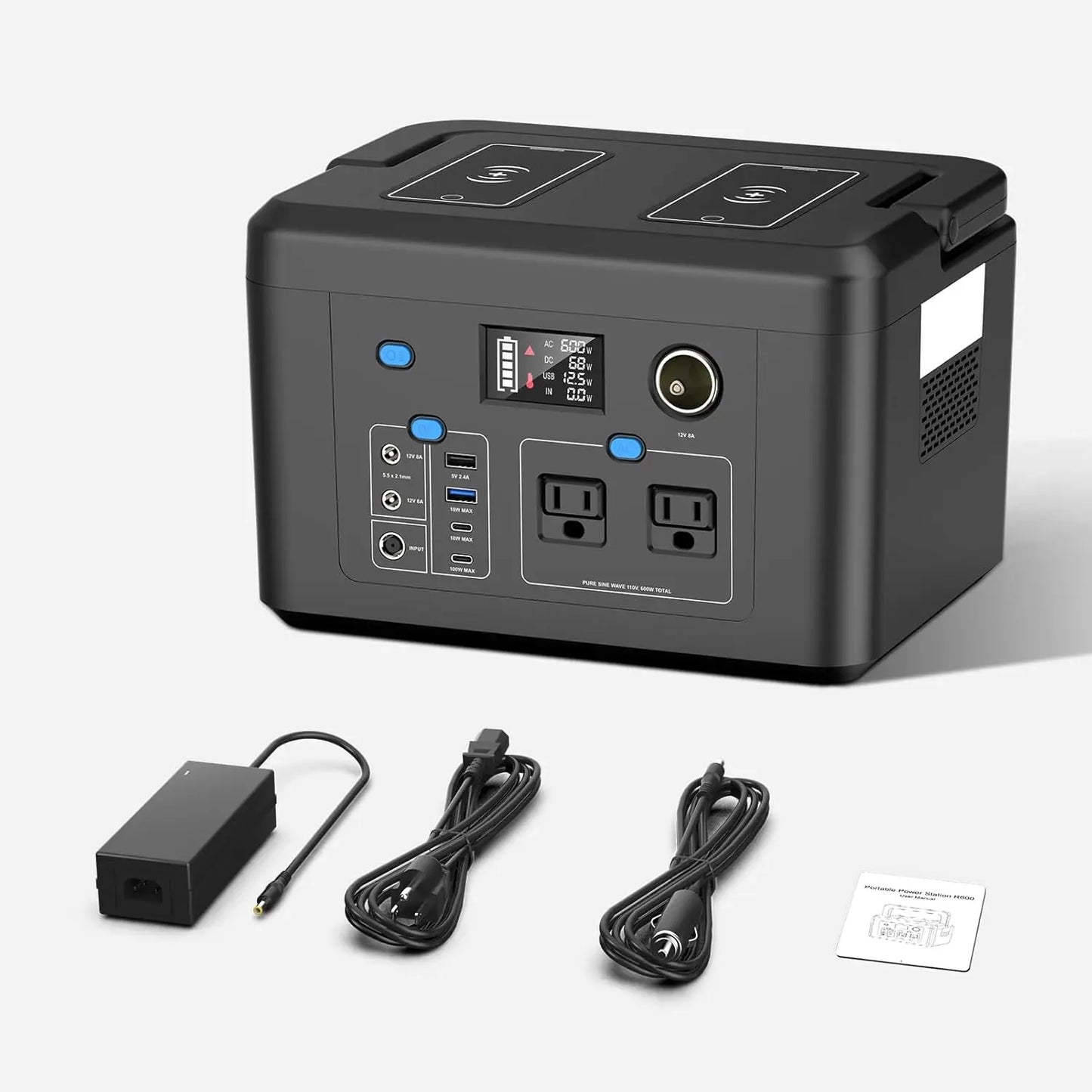 600W Portable Power Station