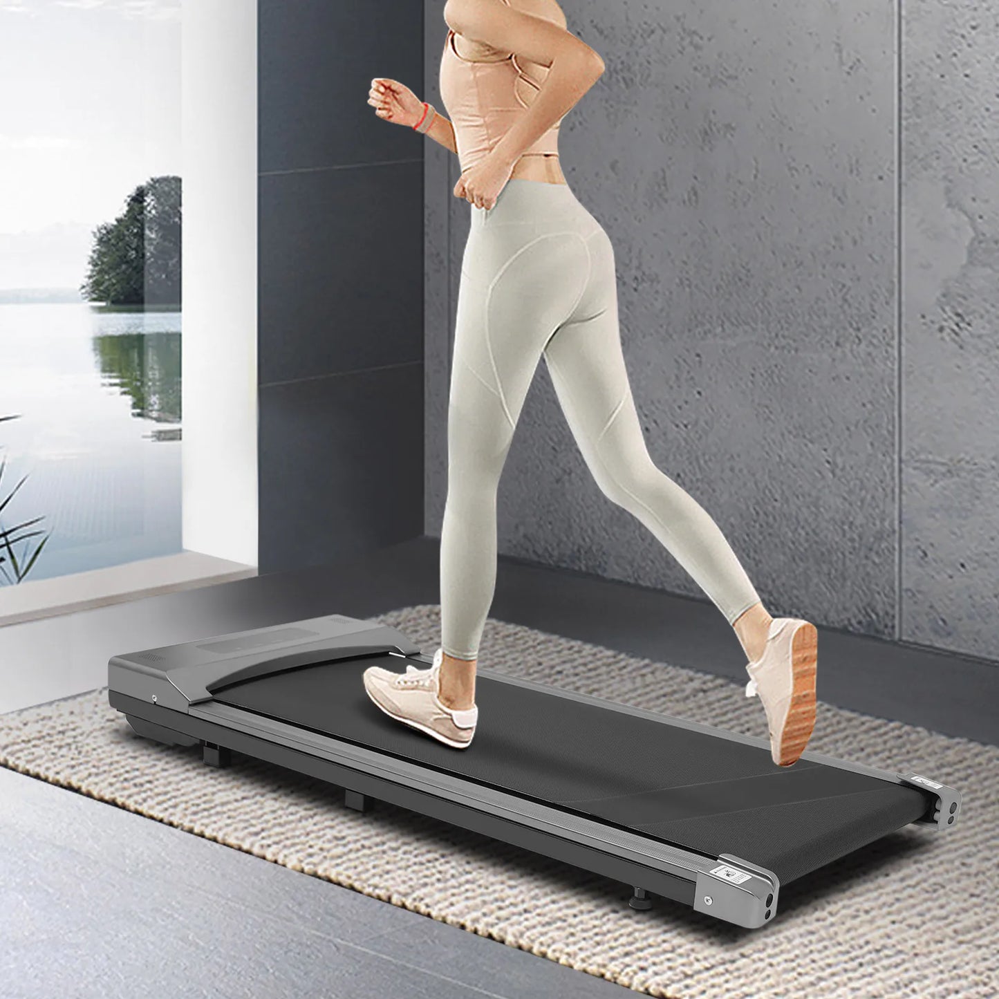 Electric Treadmill w/Remote Control and LED Display