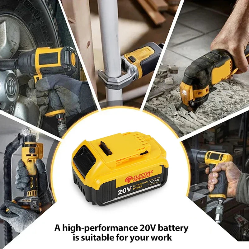 20V Lithium Ion Battery for Dewalt