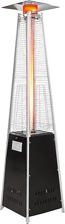 Outdoor Patio Heater, Propane with Wheels