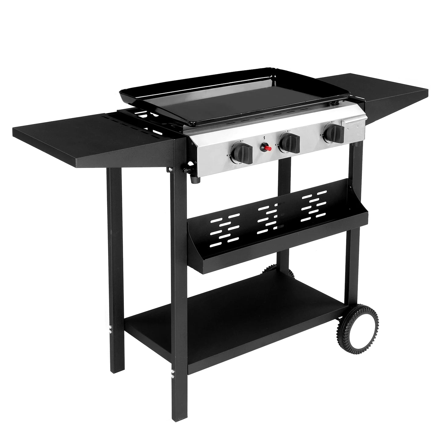 3-Burner Gas Griddle Station