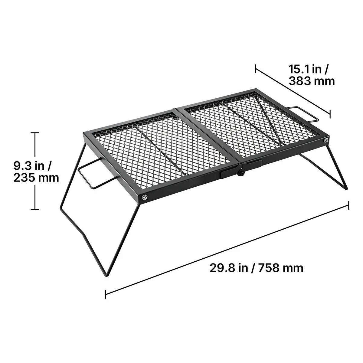 Folding Campfire Grill