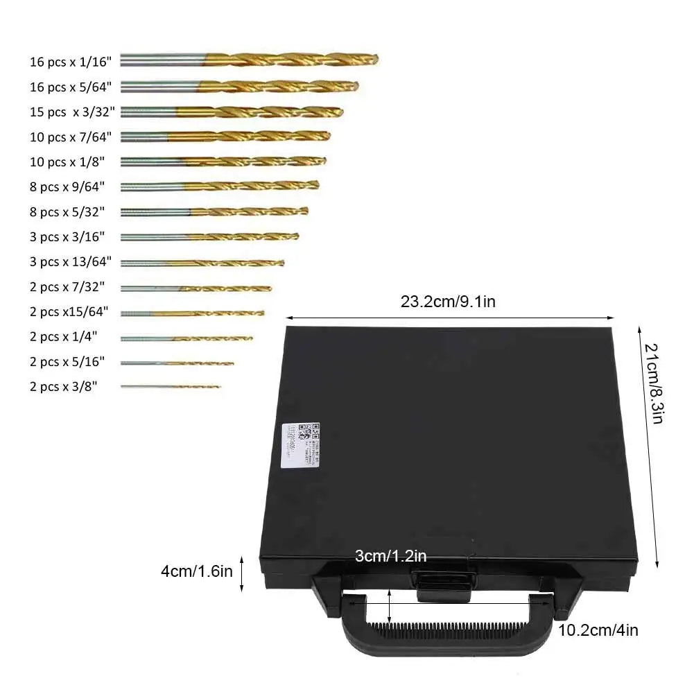 99PCS/Set Twist Drill