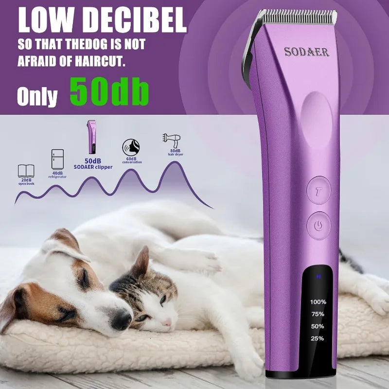 Professional Pet Cordless Grooming Kit