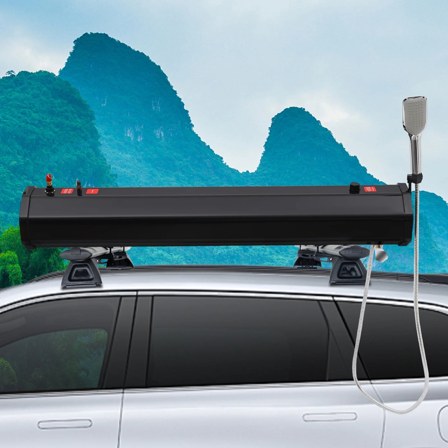 Roof Rack Mount Road Shower