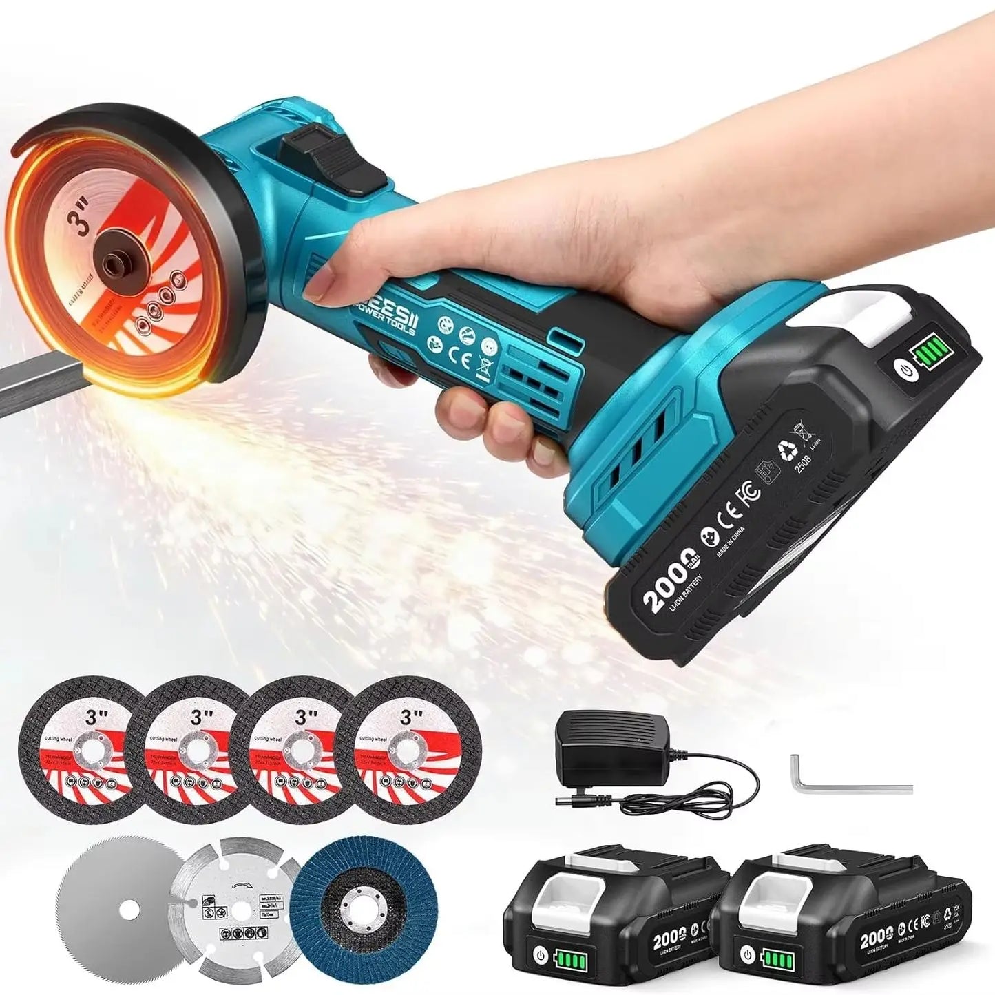 3 Inch Angle Grinder 19000 RPM