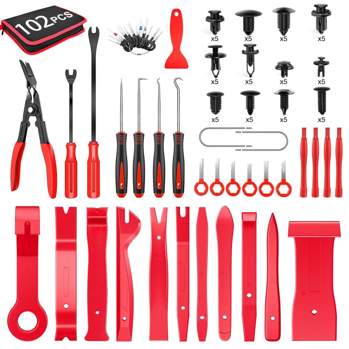 200Pcs Automotive Trim Removal Tool