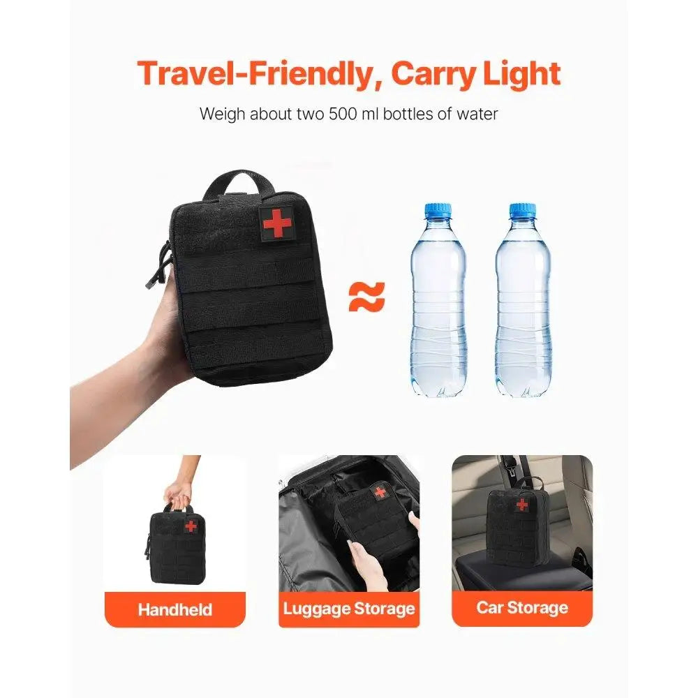 250 Pieces Emergency Medical Trauma Bag