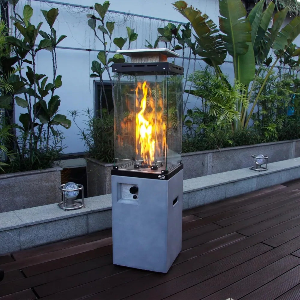 Patio Propane Heater with Weather Cover