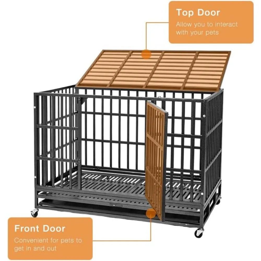 48 Inch Dog Crate Steel
