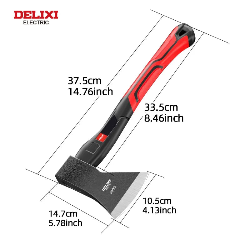 15-inch axe with blade cover