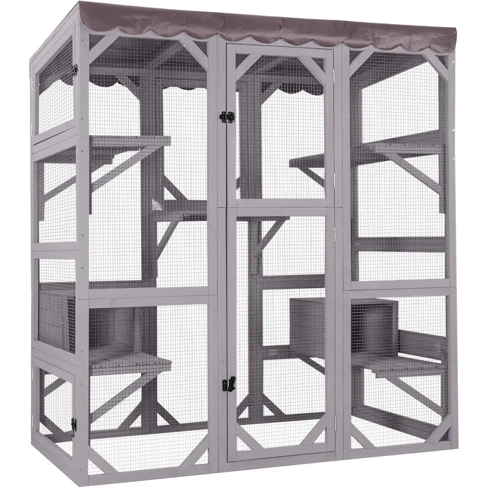 Outdoor Cat Enclosure 70"