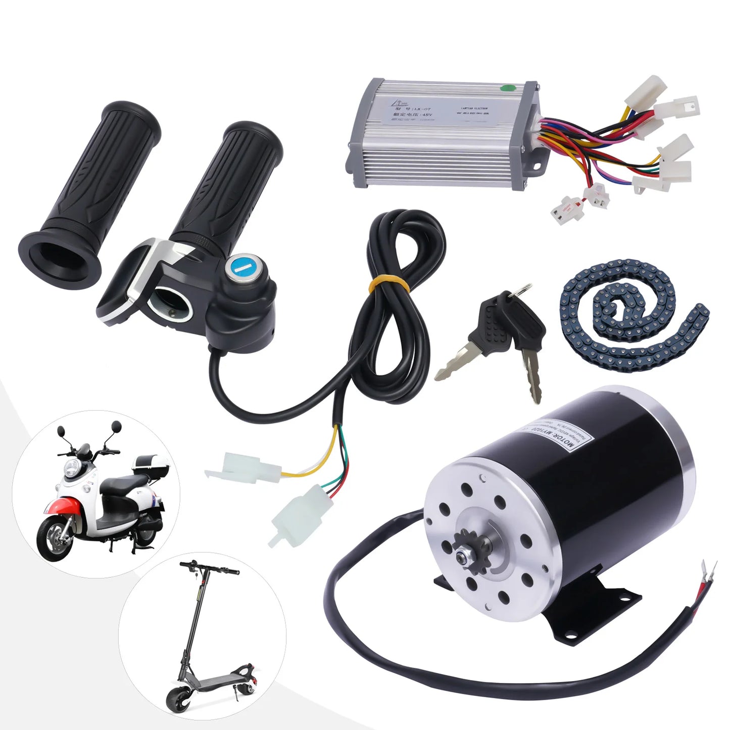 48V 1000W Electric Bicycle Conversion Kit