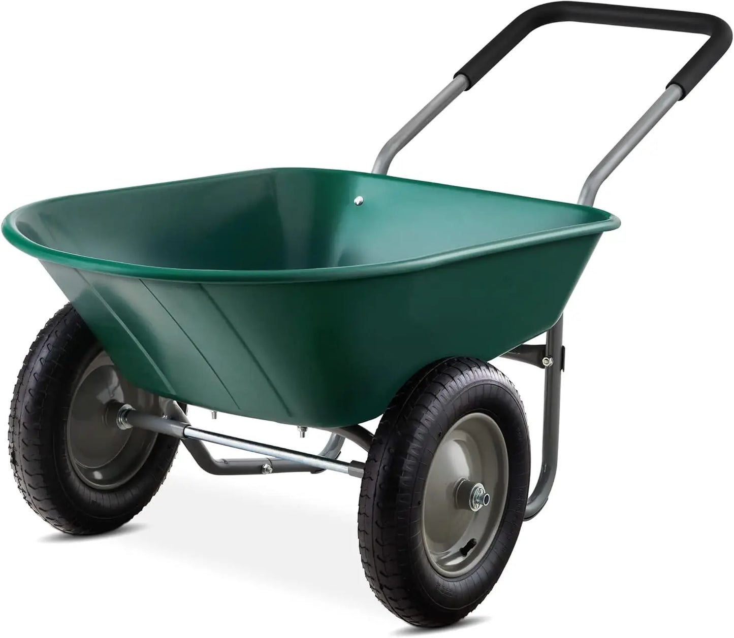 Dual-Wheel Wheelbarrow